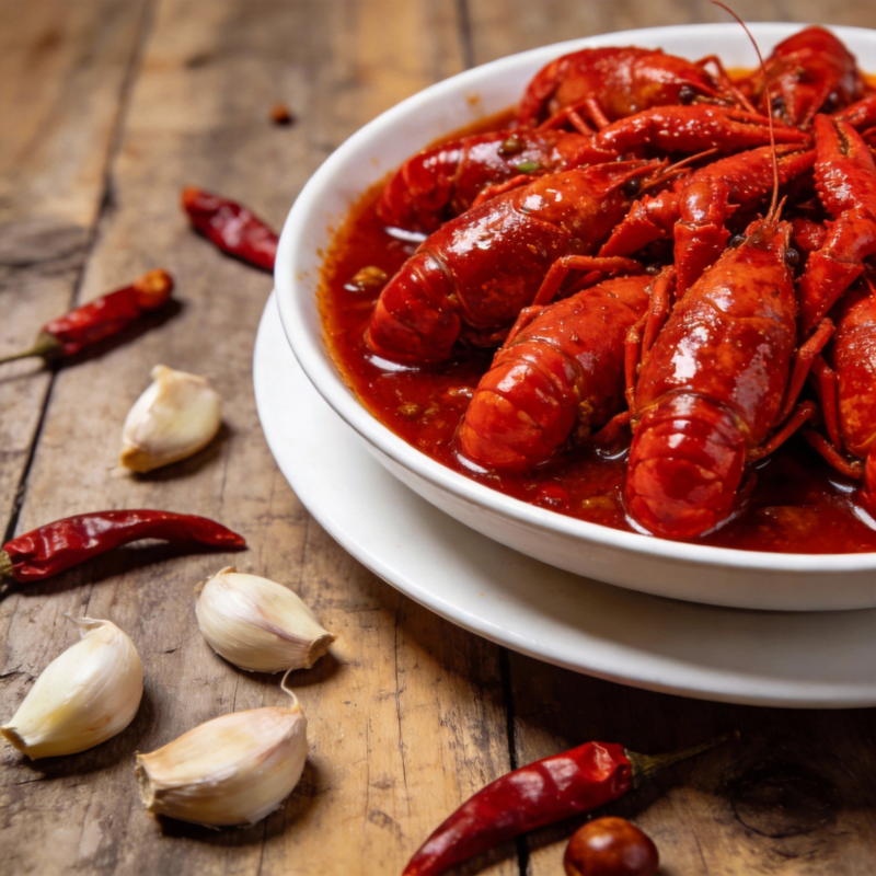 麻辣小龙虾图片