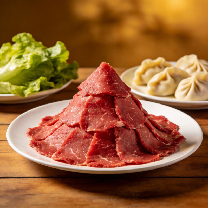 鲜切牛肉拼盘图片