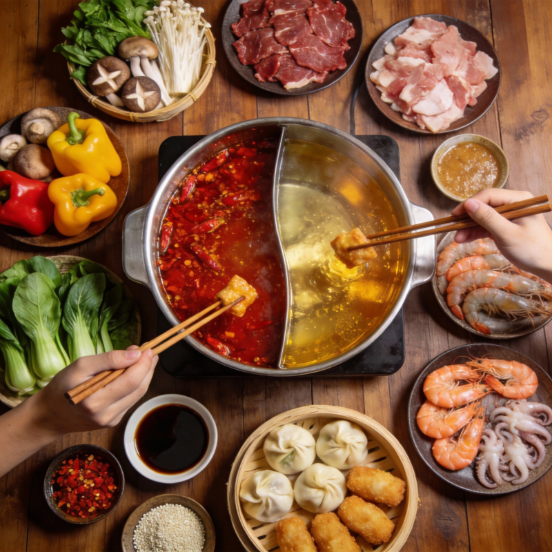 火锅盛宴 美味共享图片