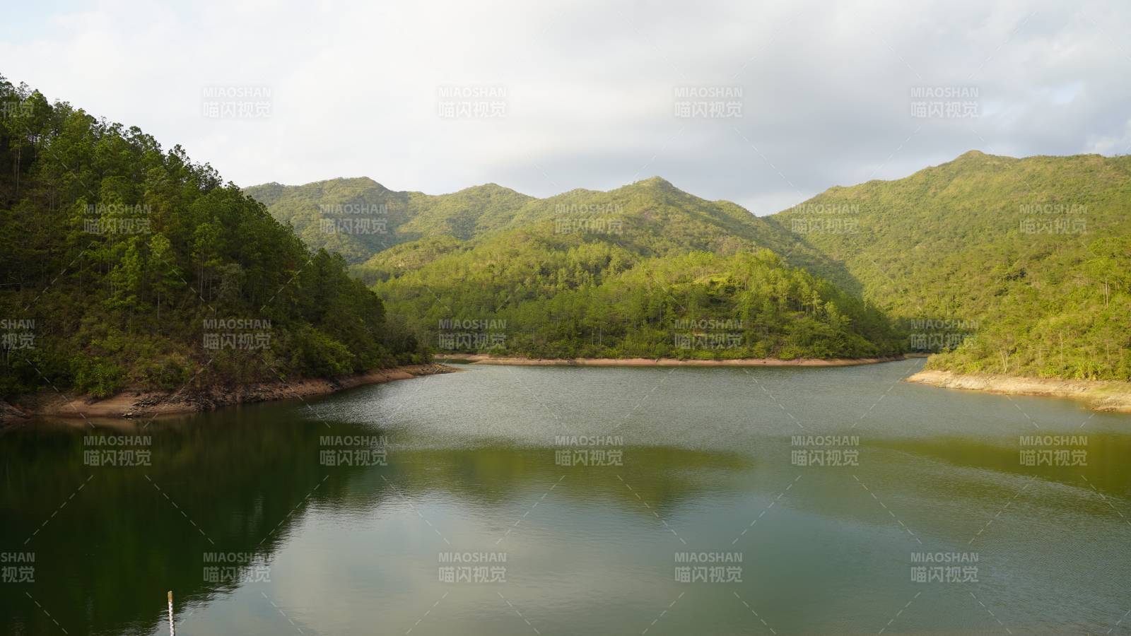 台山深井水库图片