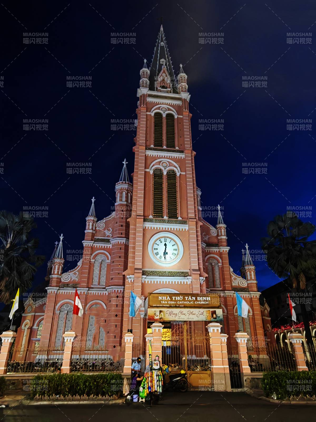 胡志明市粉红教堂图片