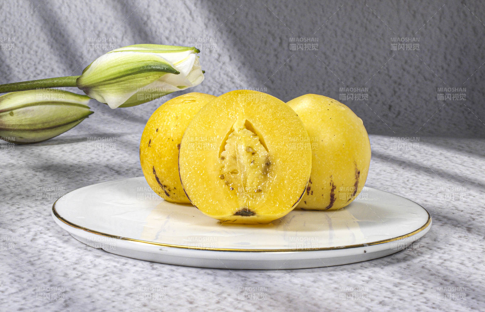 香甜可口的人参果图片