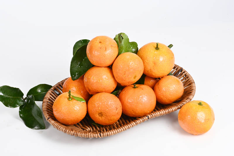 果肉味甜健康食物橙黄色的金桔特写图片