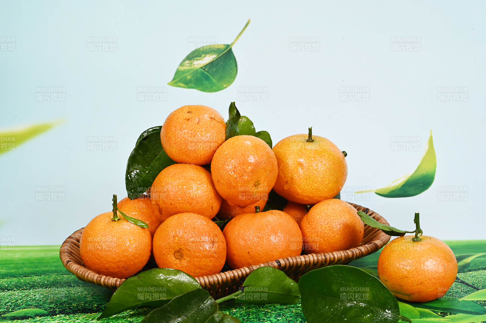 果肉味甜健康食物橙黄色的金桔特写图片