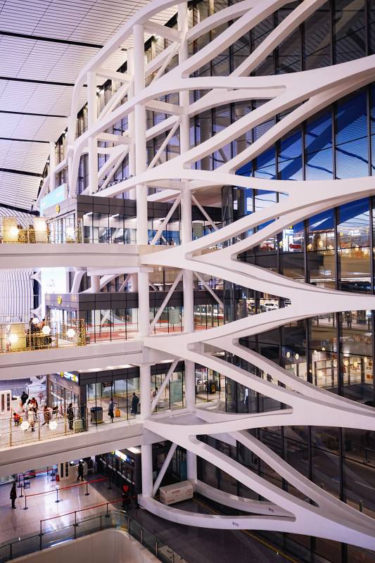 北京大兴机场 现代建筑艺术之美图片