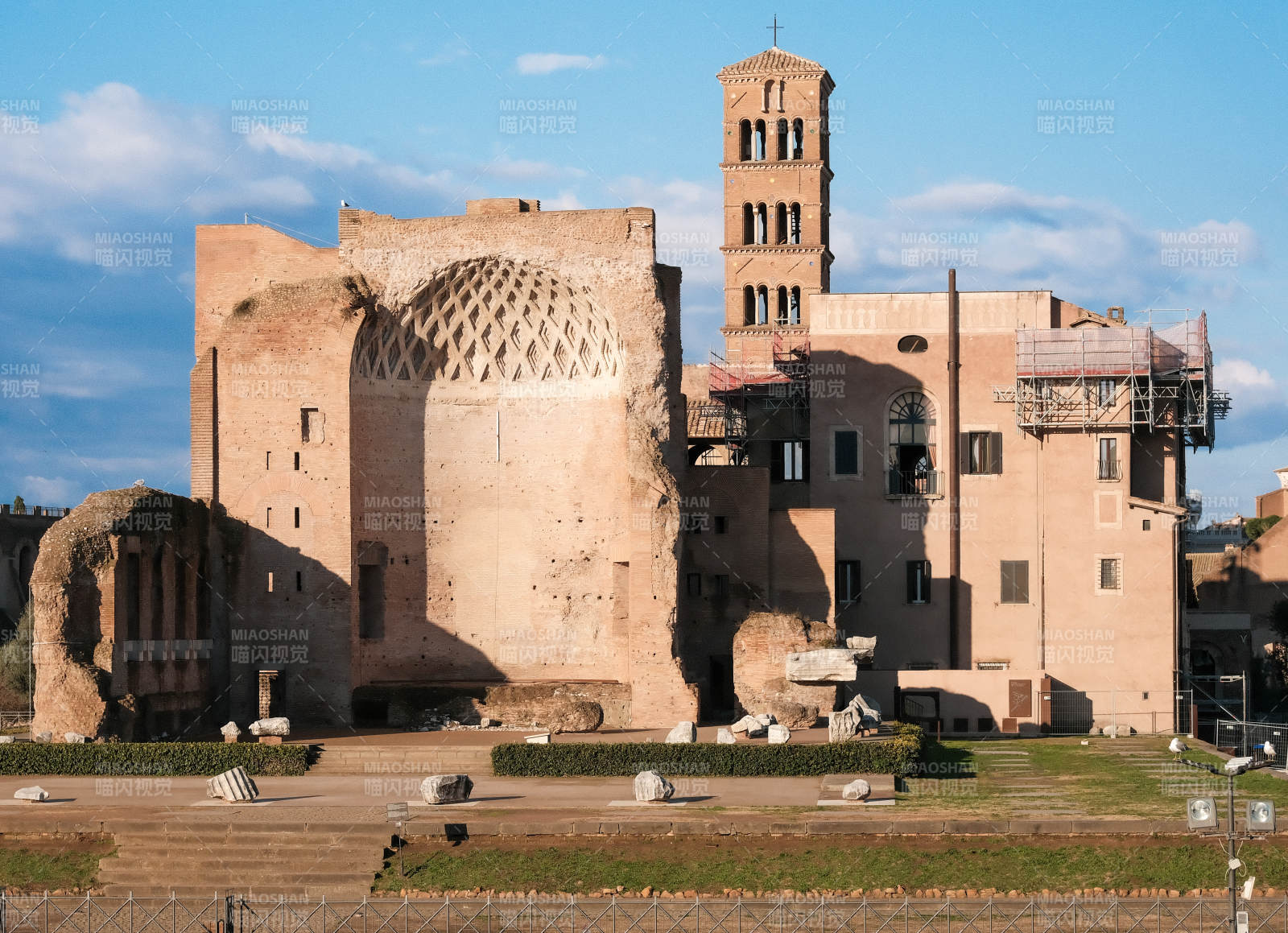 意大利古罗马遗址风光图片