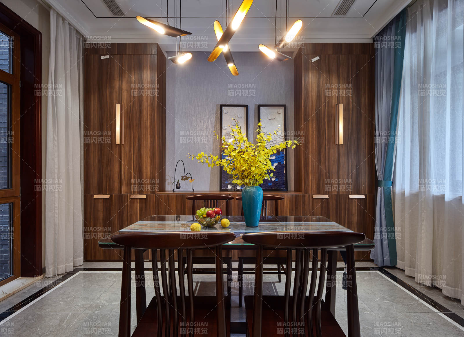 现代简约餐厅设计图片