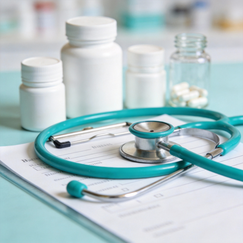 医疗用品与听诊器图片