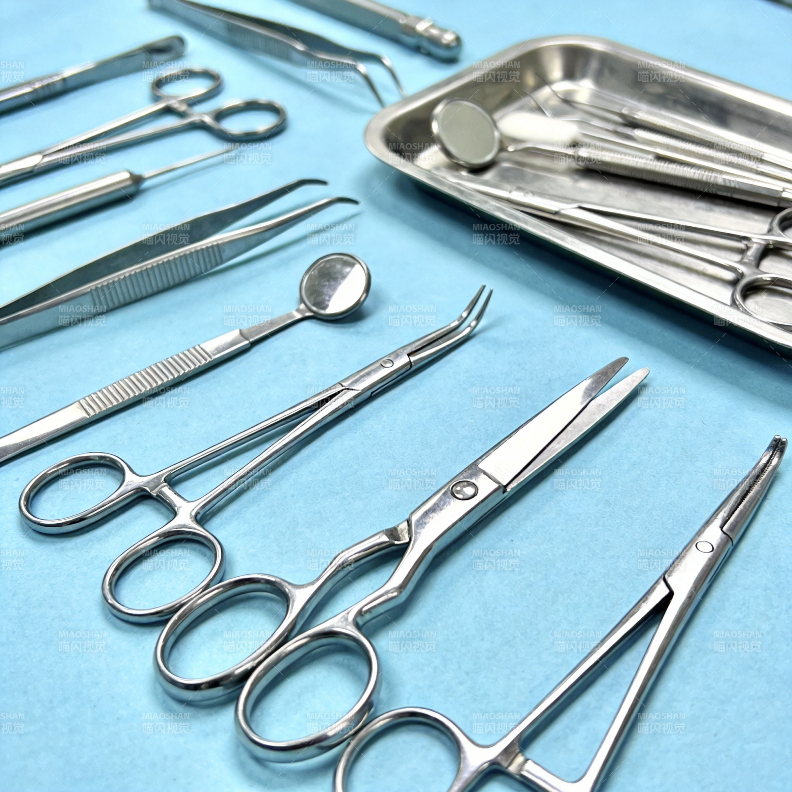 手术器械特写图片
