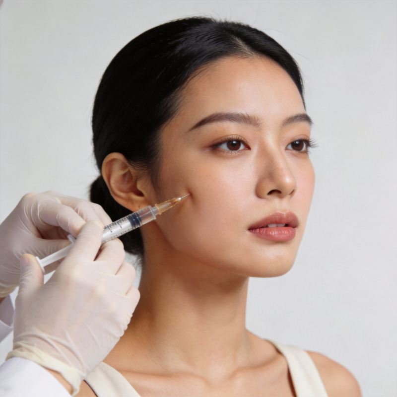 面部注射美容图片