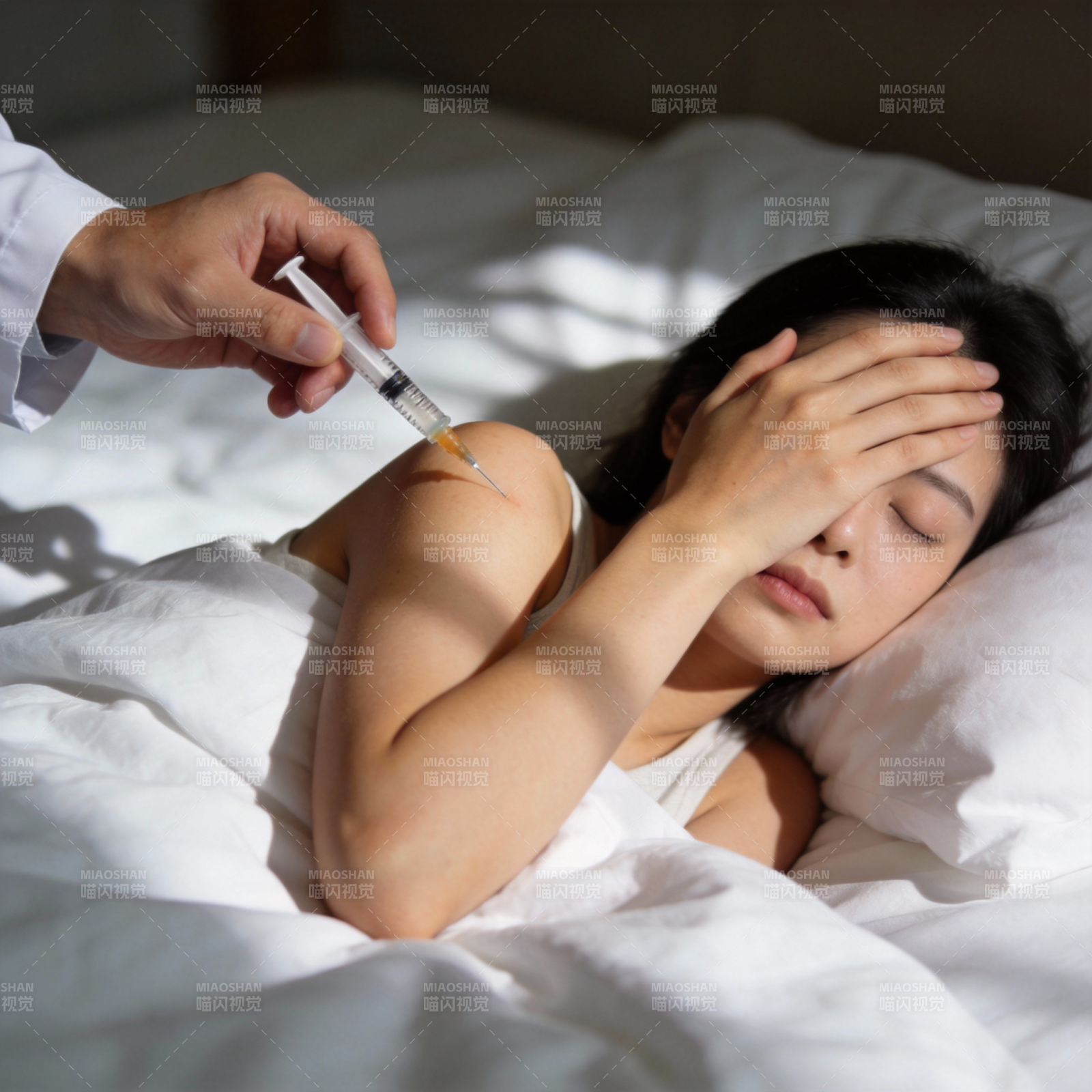 注射治疗中图片