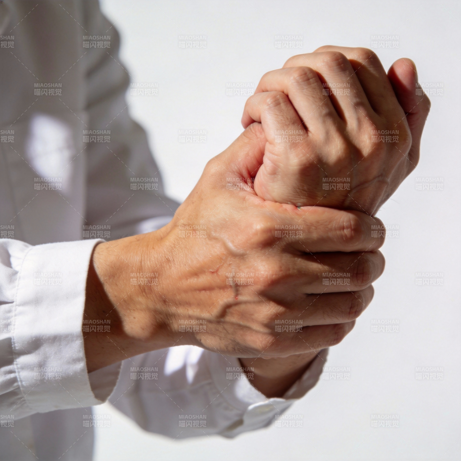 手部按摩放松图片