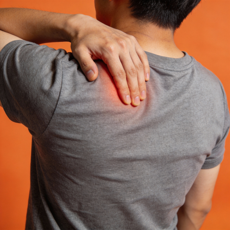 肩颈疼痛困扰图片