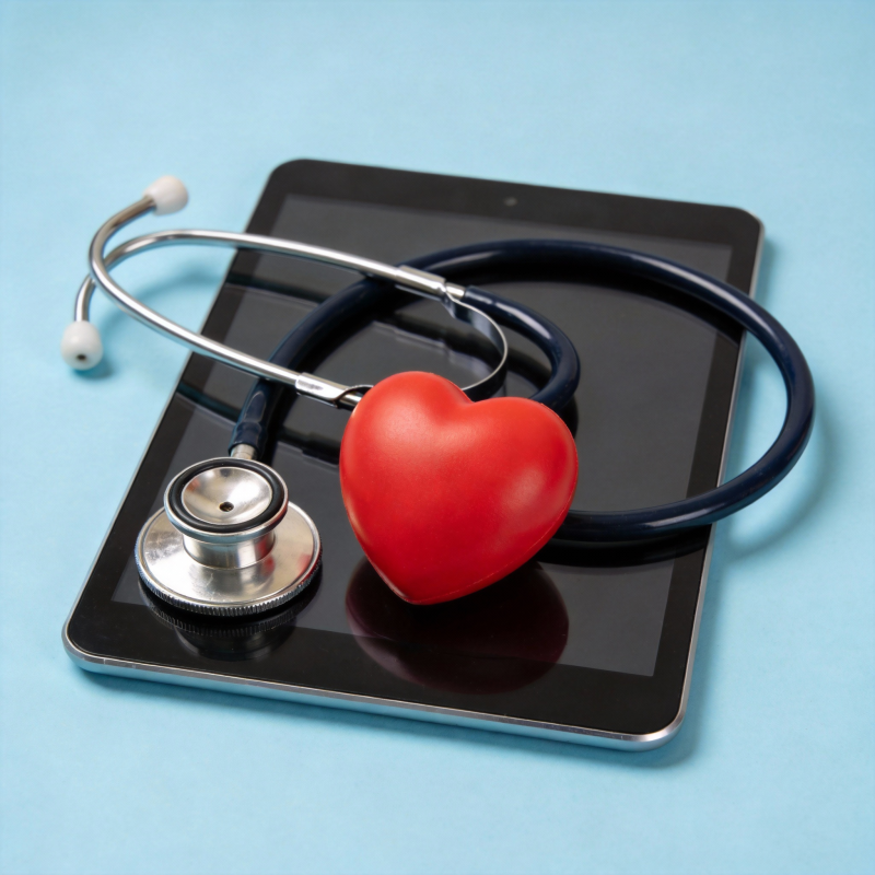 科技守护健康心图片