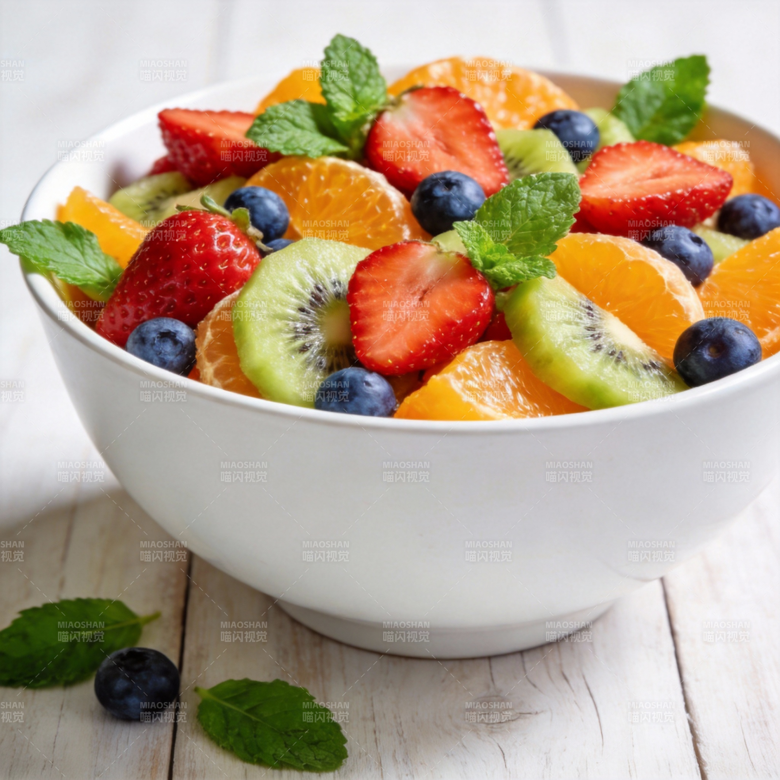 缤纷水果沙拉图片