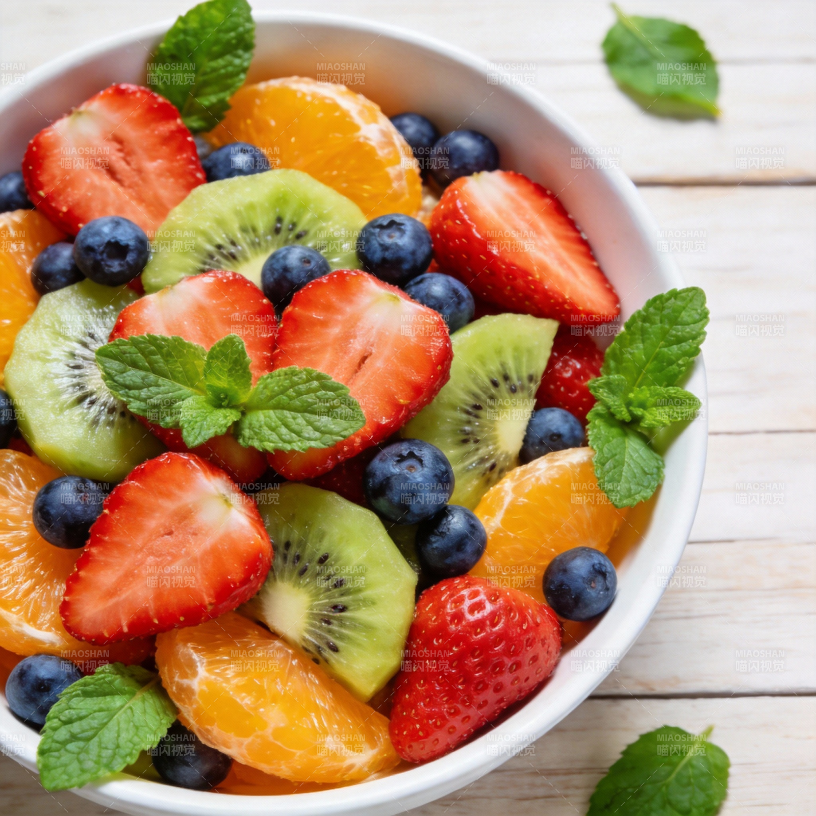 缤纷水果沙拉图片