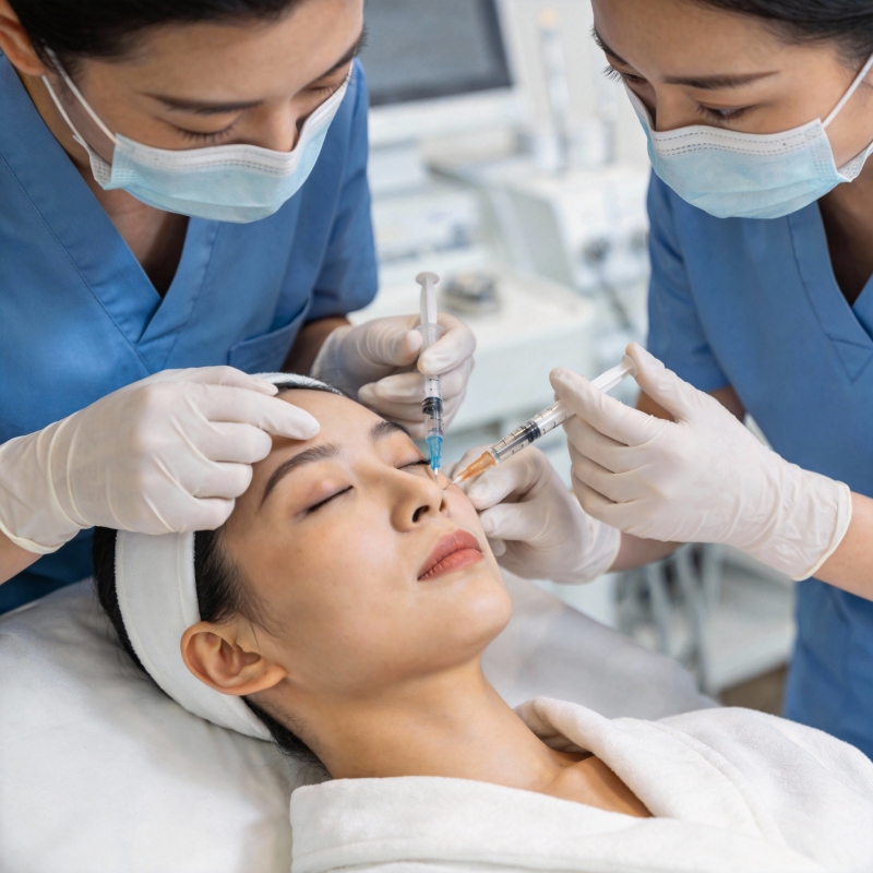 美容注射护理图片