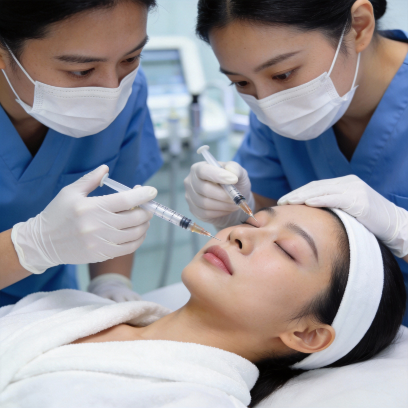 美容注射护理图片