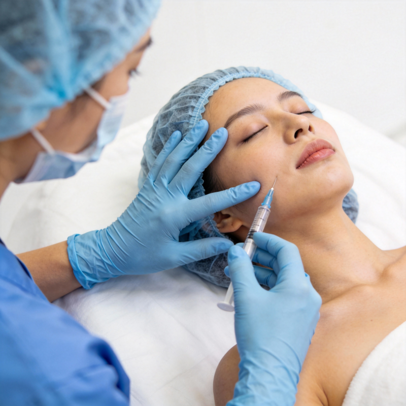 面部注射美容图片