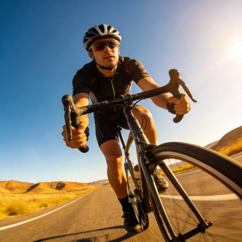 疾驰在荒漠公路图片