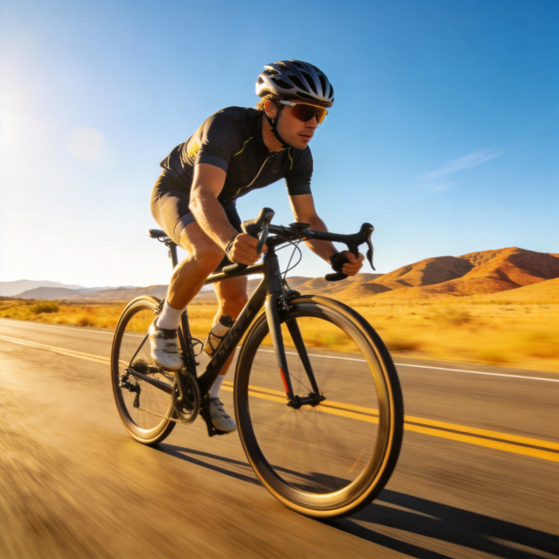 沙漠骑行者图片