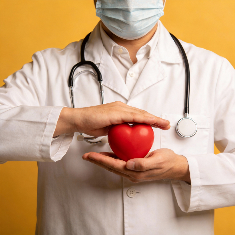 医生守护红心图片