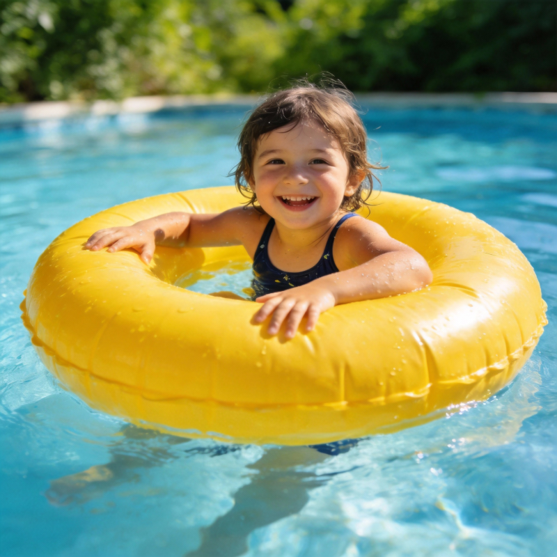 童趣泳池时光图片