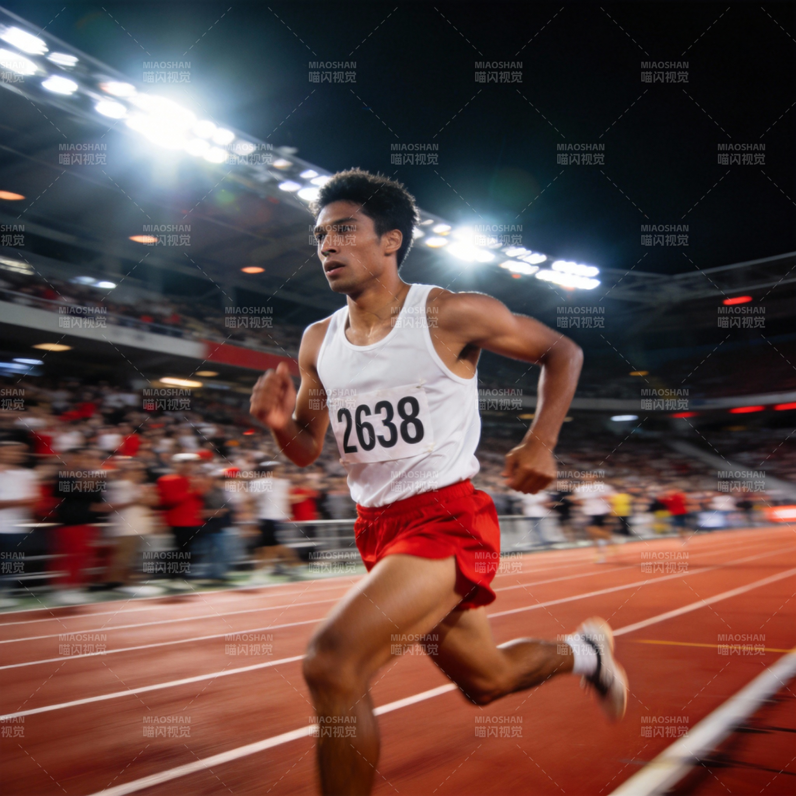 赛道上的冲刺瞬间图片
