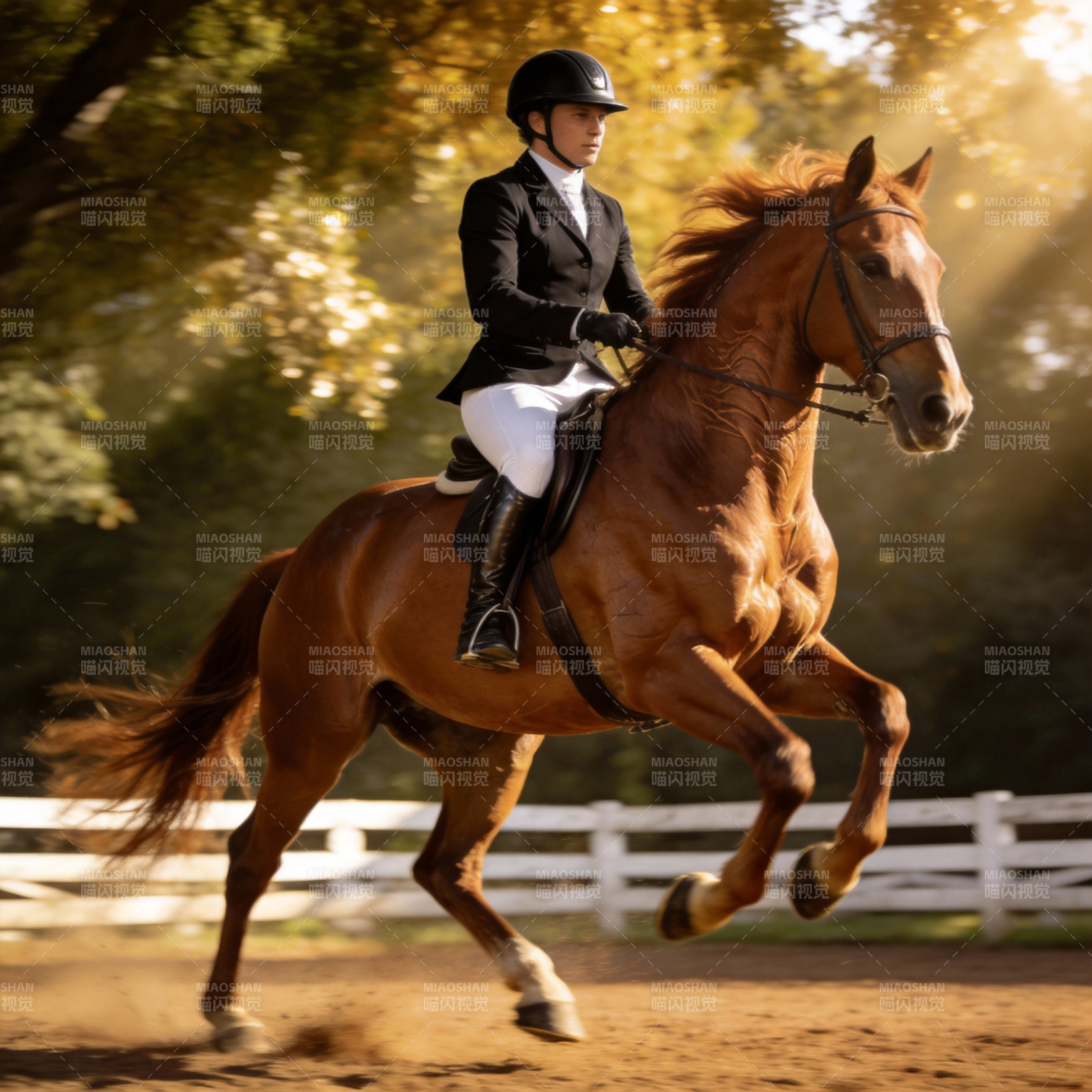 骏马奔腾 英姿飒爽图片