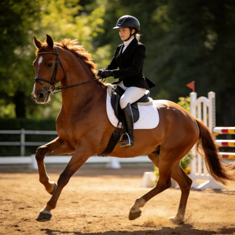 马术优雅瞬间图片