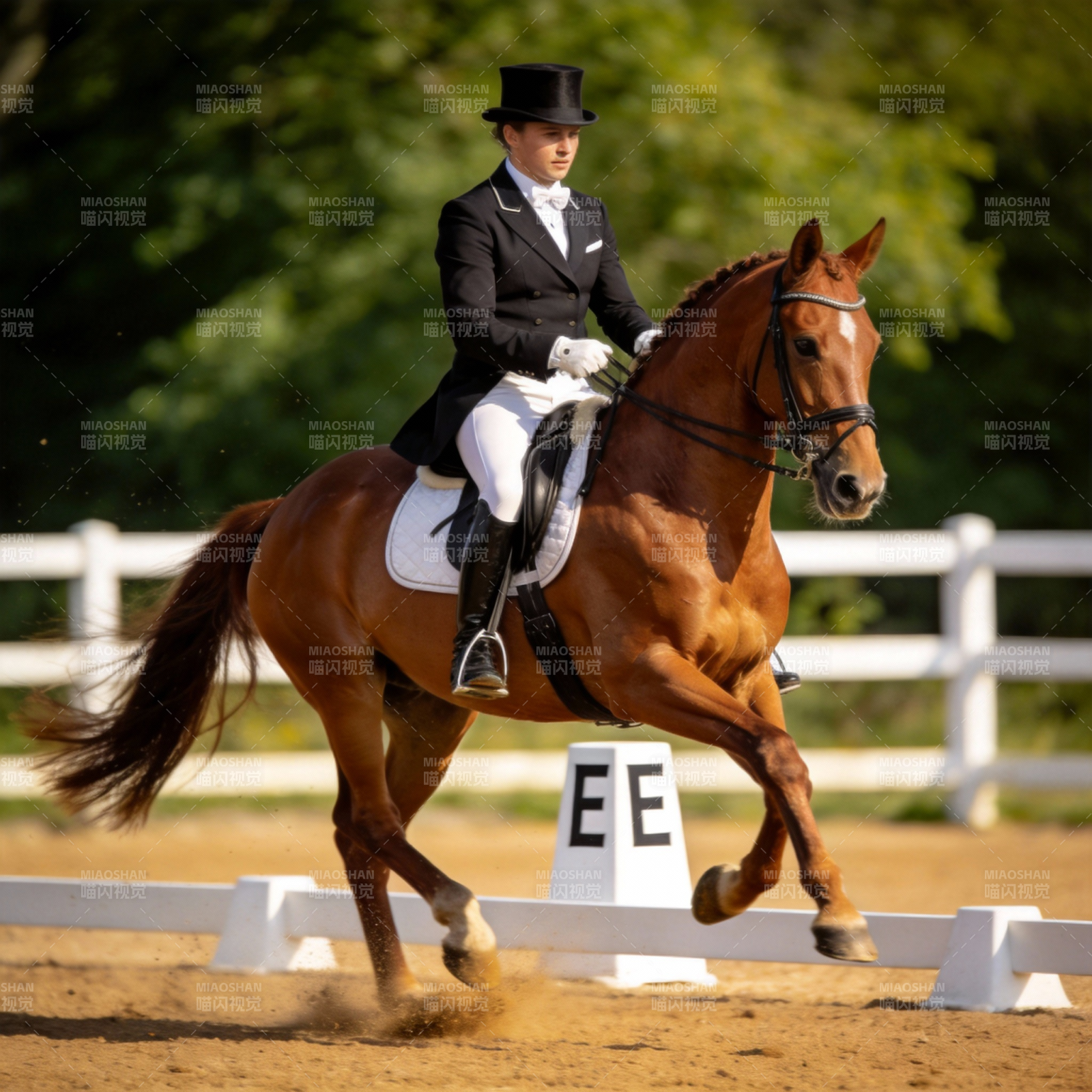 马术优雅瞬间图片