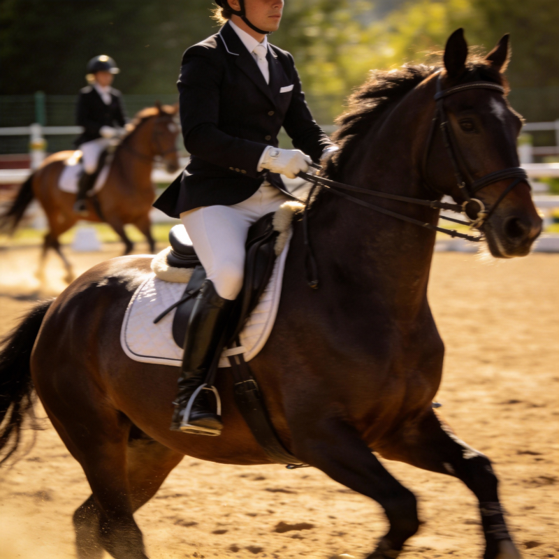 马术优雅瞬间图片