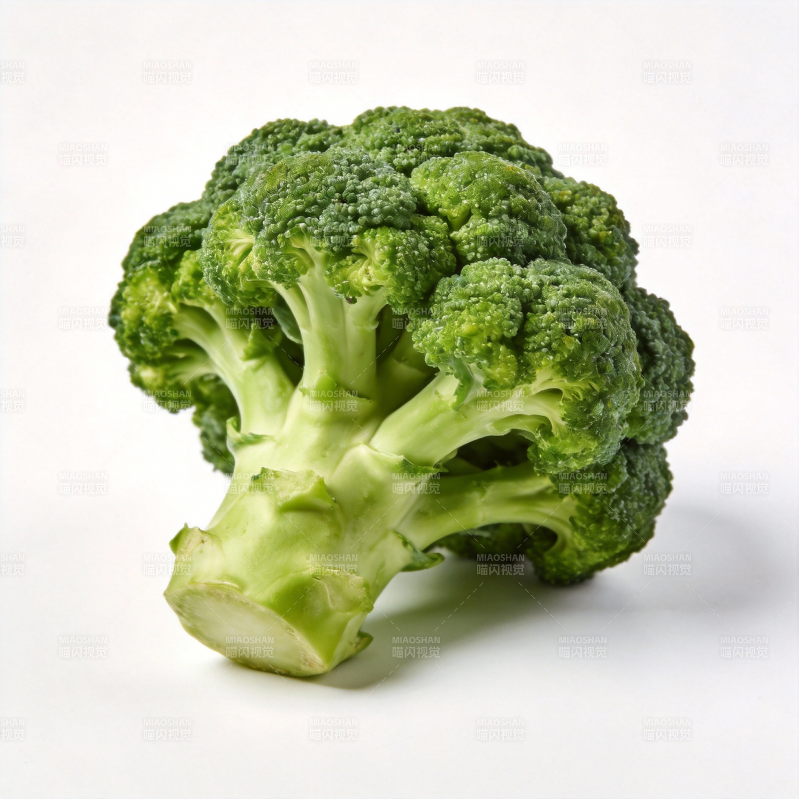 新鲜西兰花特写图片