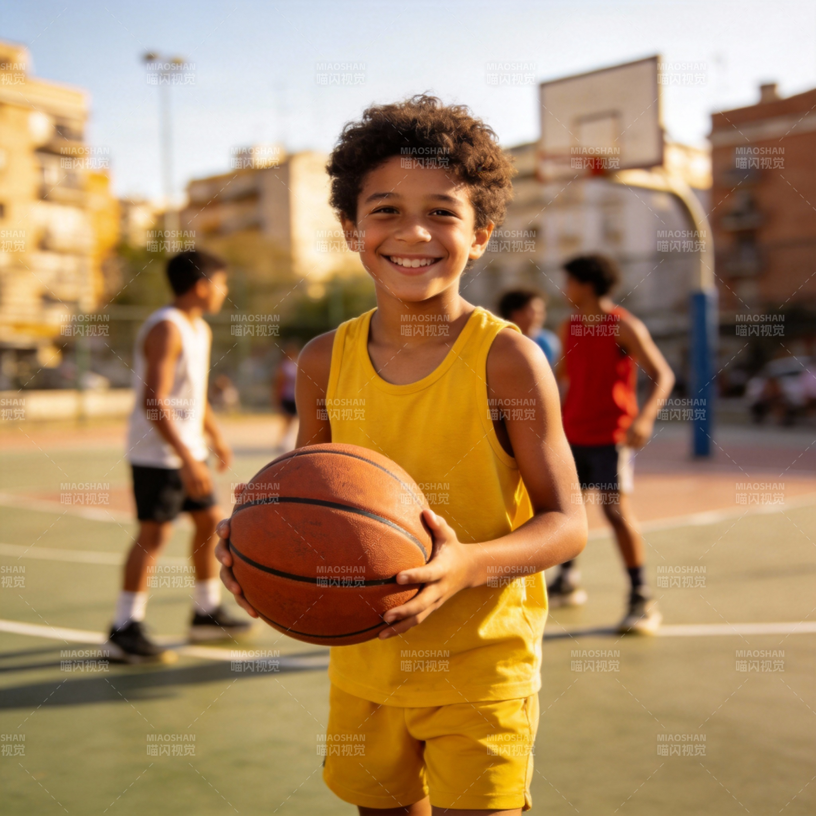 少年篮球梦图片