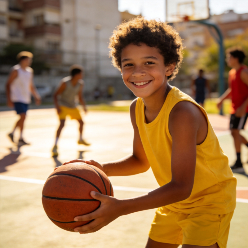 少年篮球梦图片