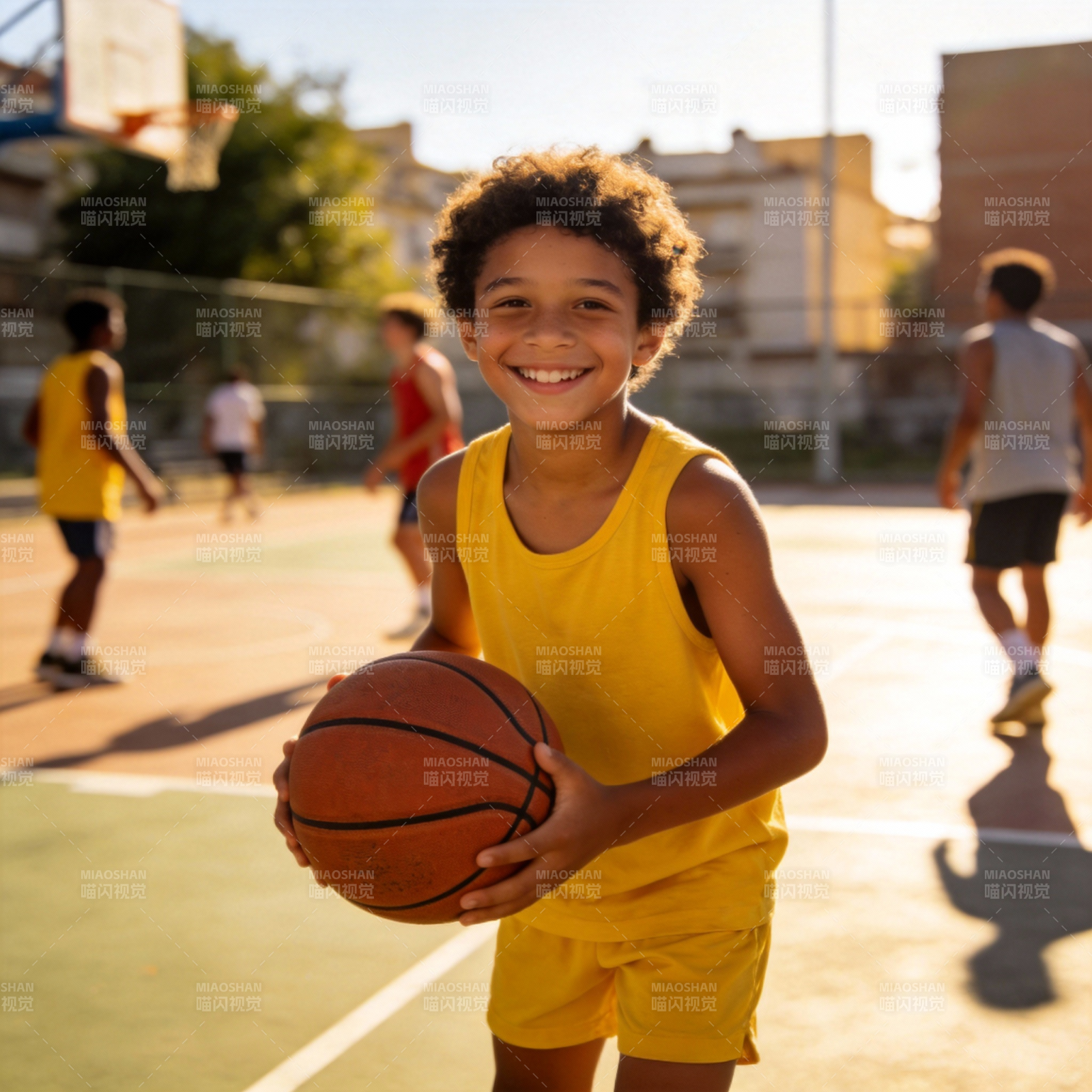 少年篮球梦图片