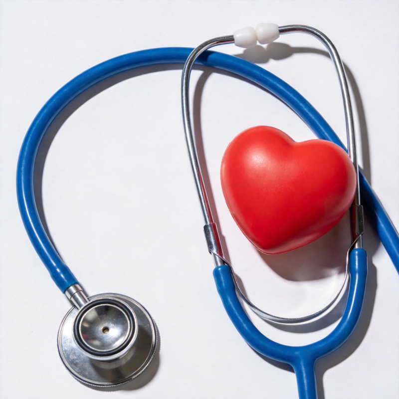 听诊器与红心图片