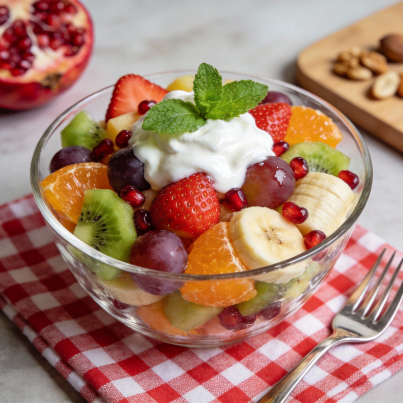 缤纷水果沙拉图片