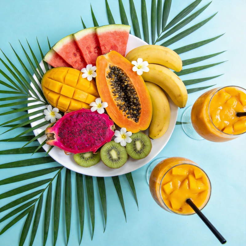 热带水果盛宴图片