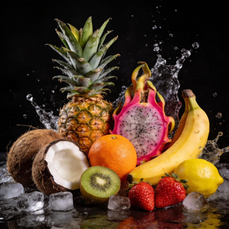 热带水果盛宴图片