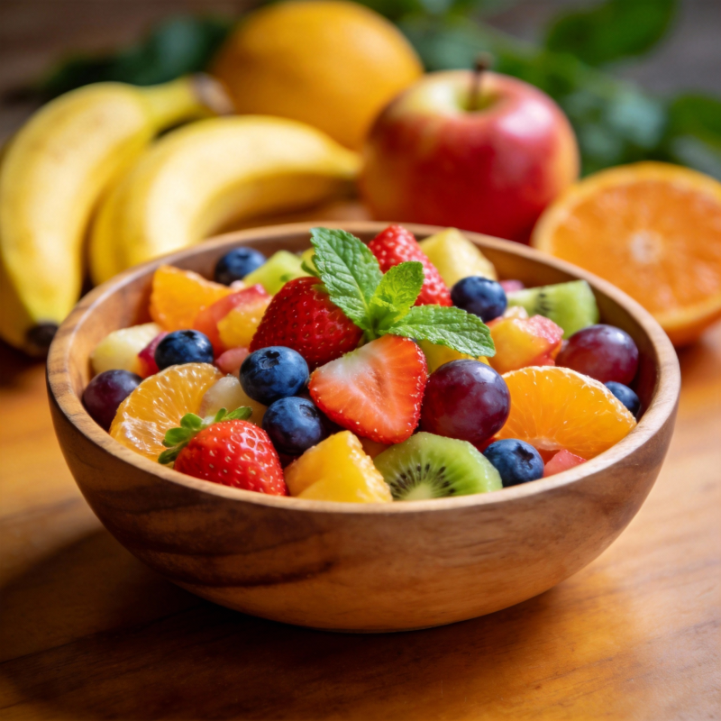 缤纷水果沙拉图片