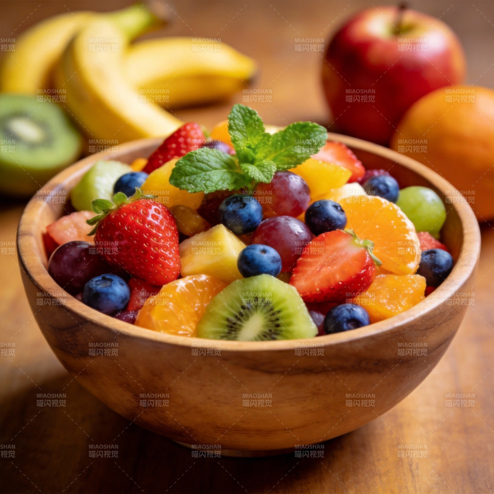 缤纷水果沙拉图片