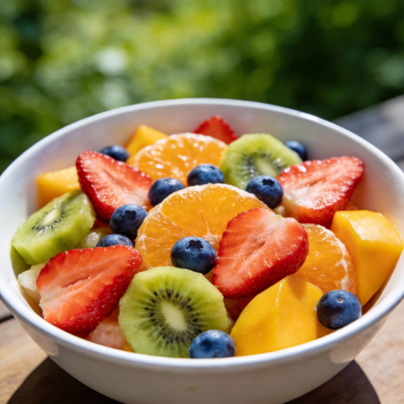 缤纷水果沙拉图片