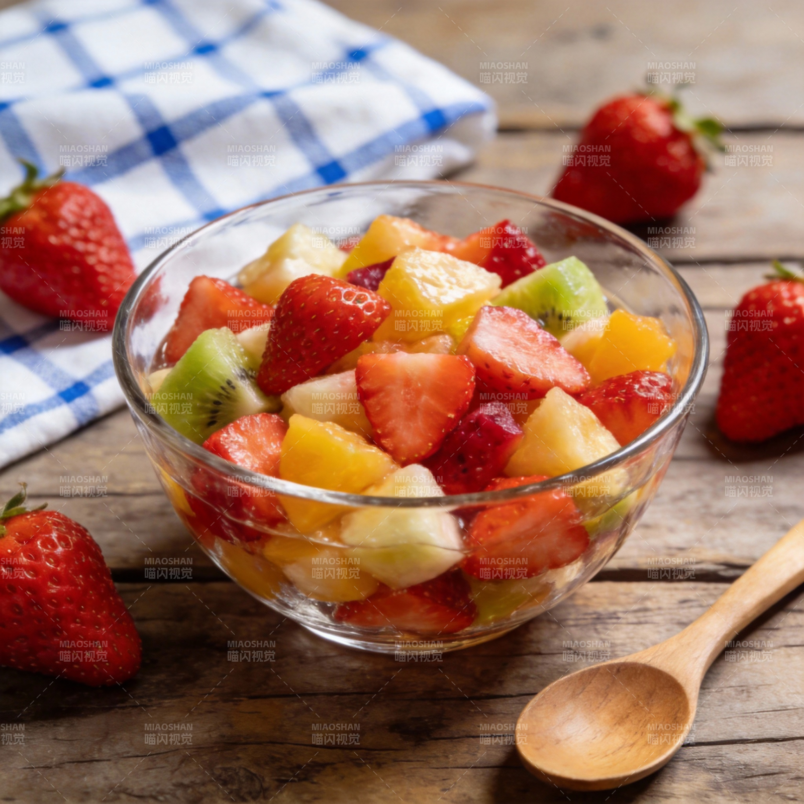 缤纷水果沙拉图片