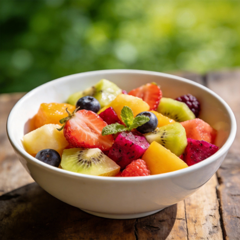 缤纷水果沙拉图片