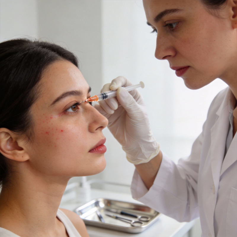 面部注射美容治疗图片