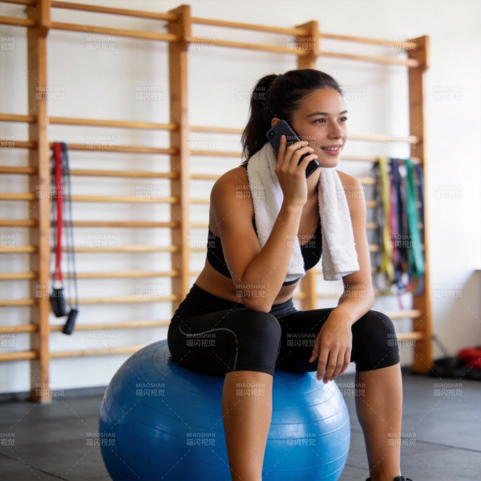 健身后通话休息图片
