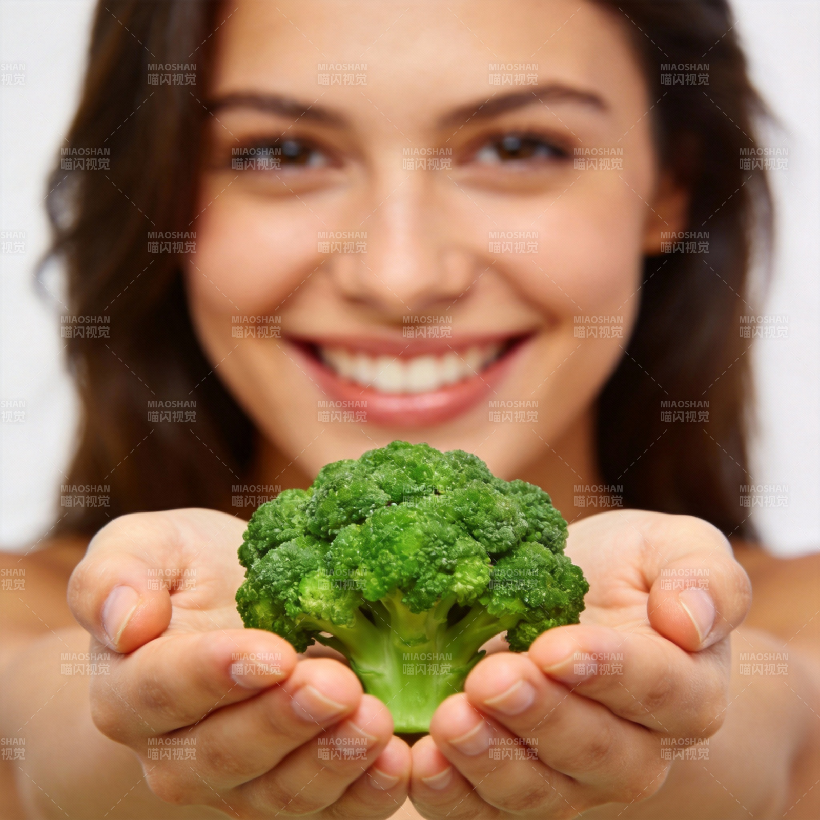 健康美味西兰花图片