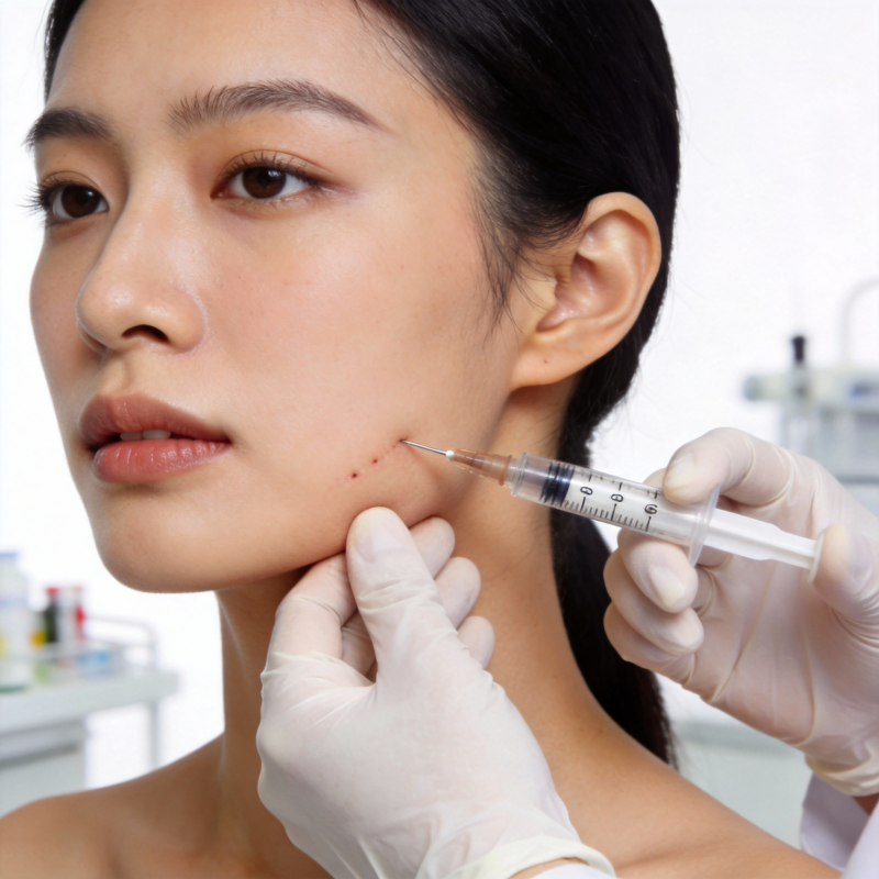 面部注射美容图片