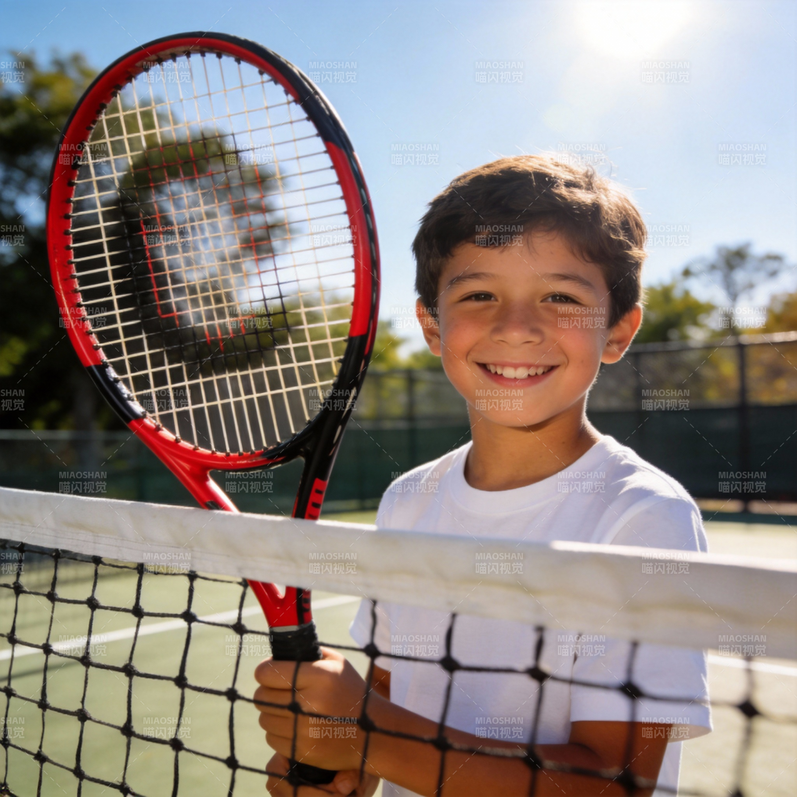 小小网球手图片